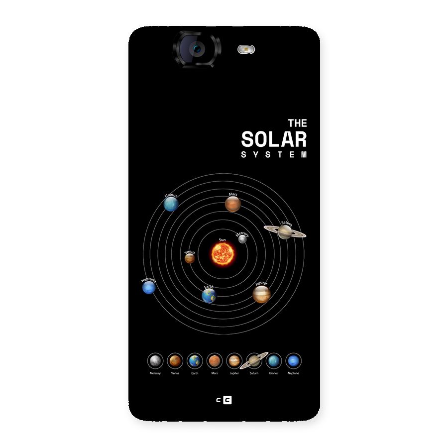 The Solar System Back Case for Canvas Knight A350