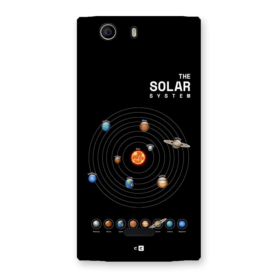 The Solar System Back Case for Canvas Nitro 2 E311