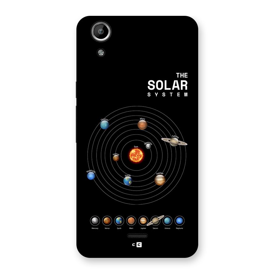 The Solar System Back Case for Canvas Selfie Lens Q345