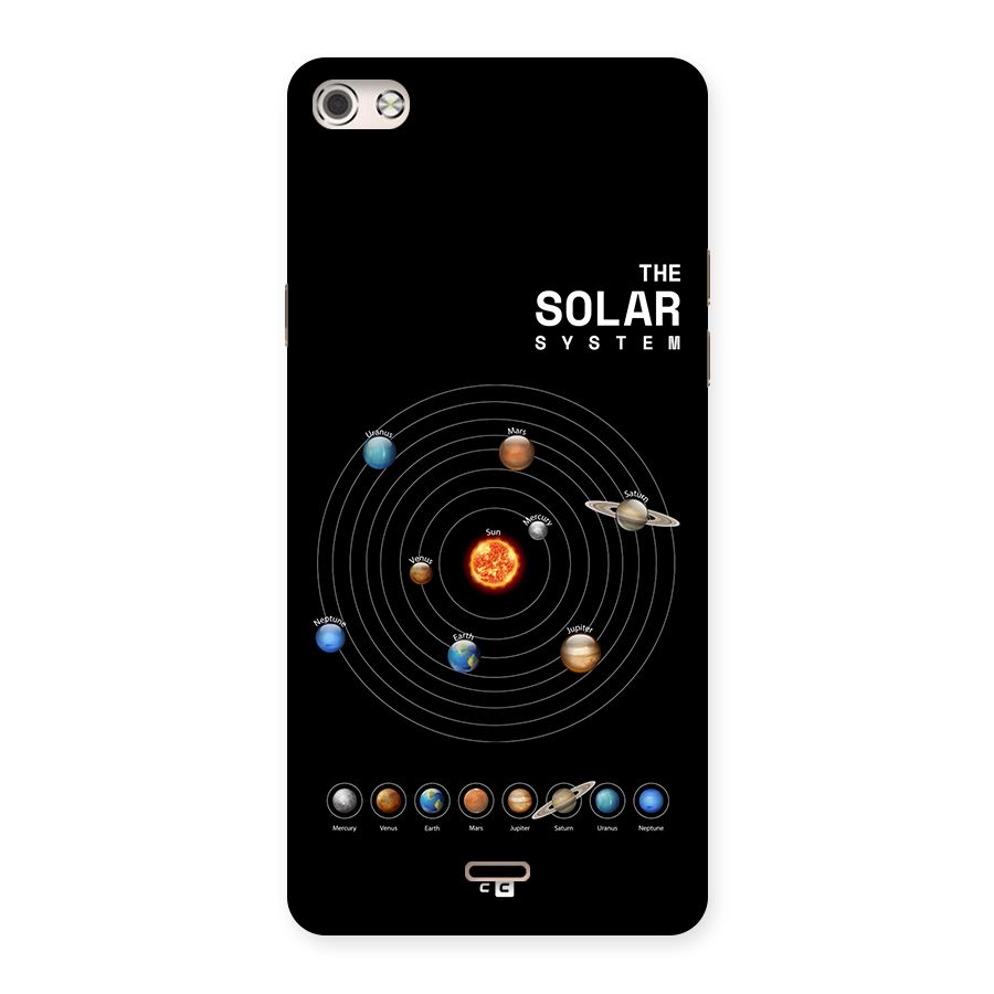 The Solar System Back Case for Canvas Silver 5