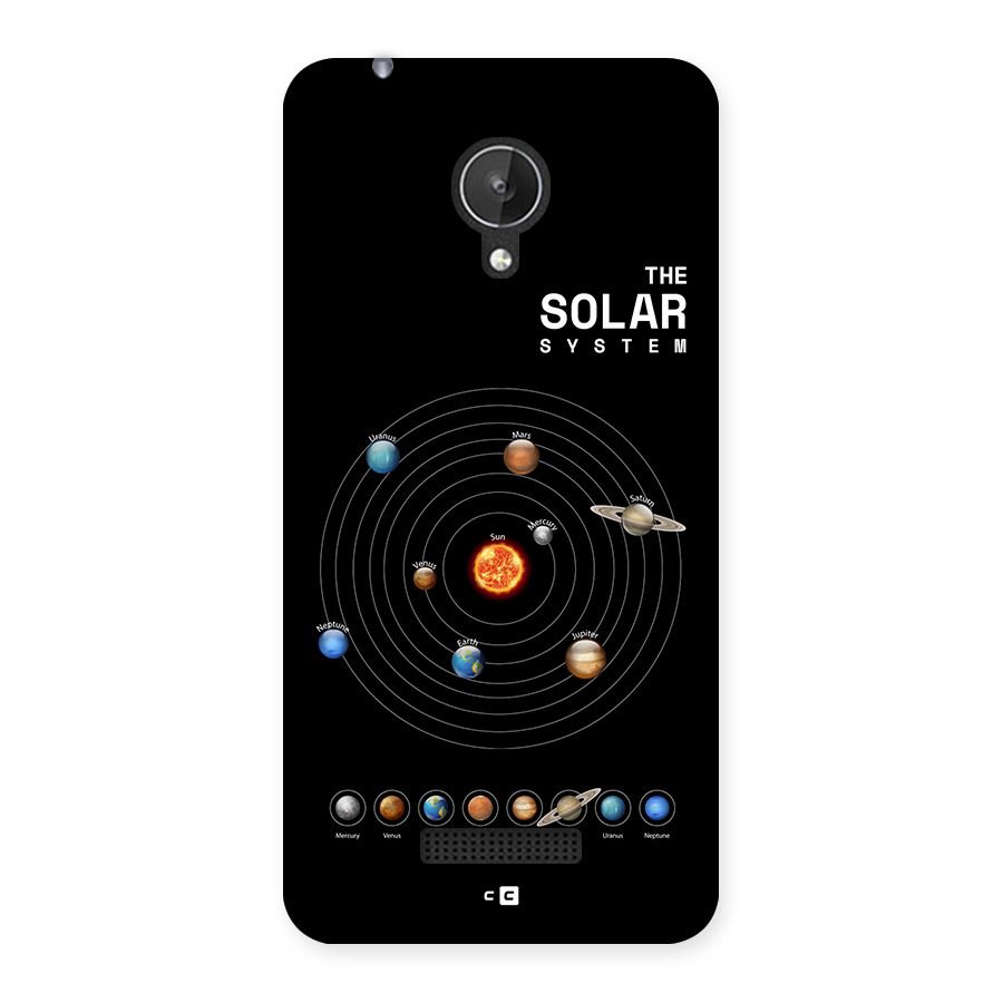 The Solar System Back Case for Canvas Spark Q380