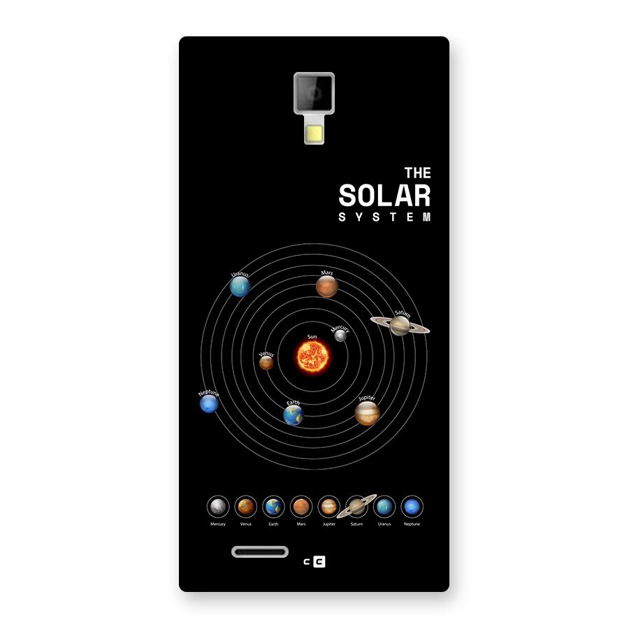 The Solar System Back Case for Canvas Xpress A99