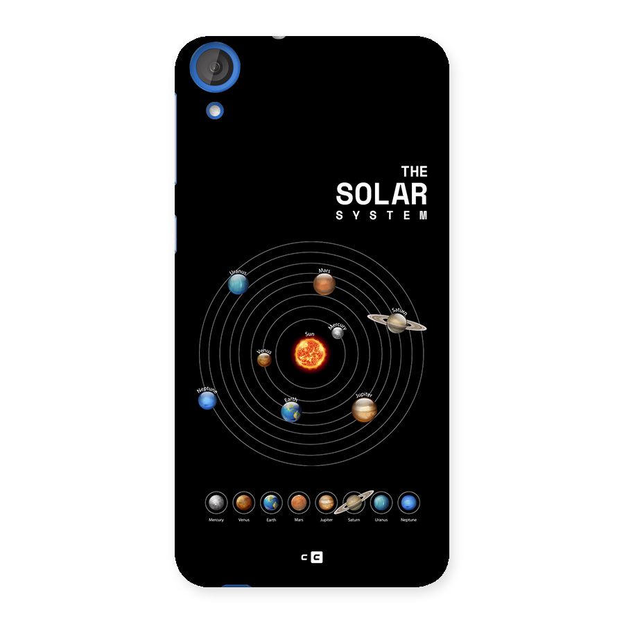 The Solar System Back Case for Desire 820