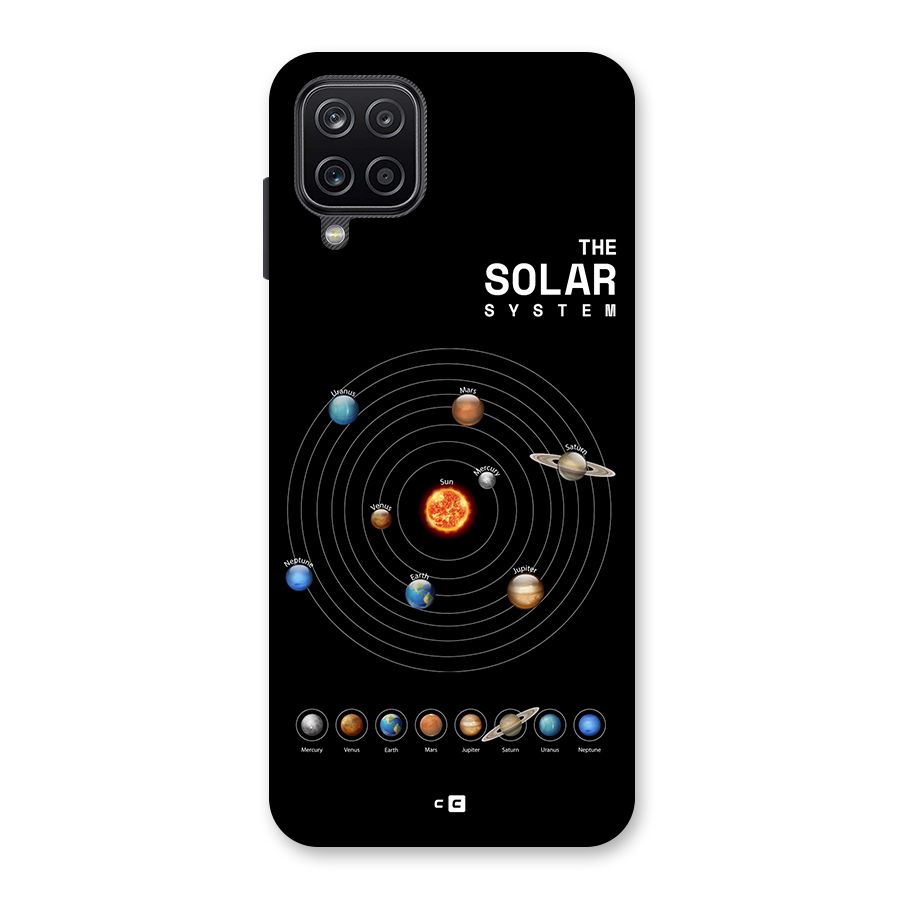 The Solar System Back Case for Galaxy A12