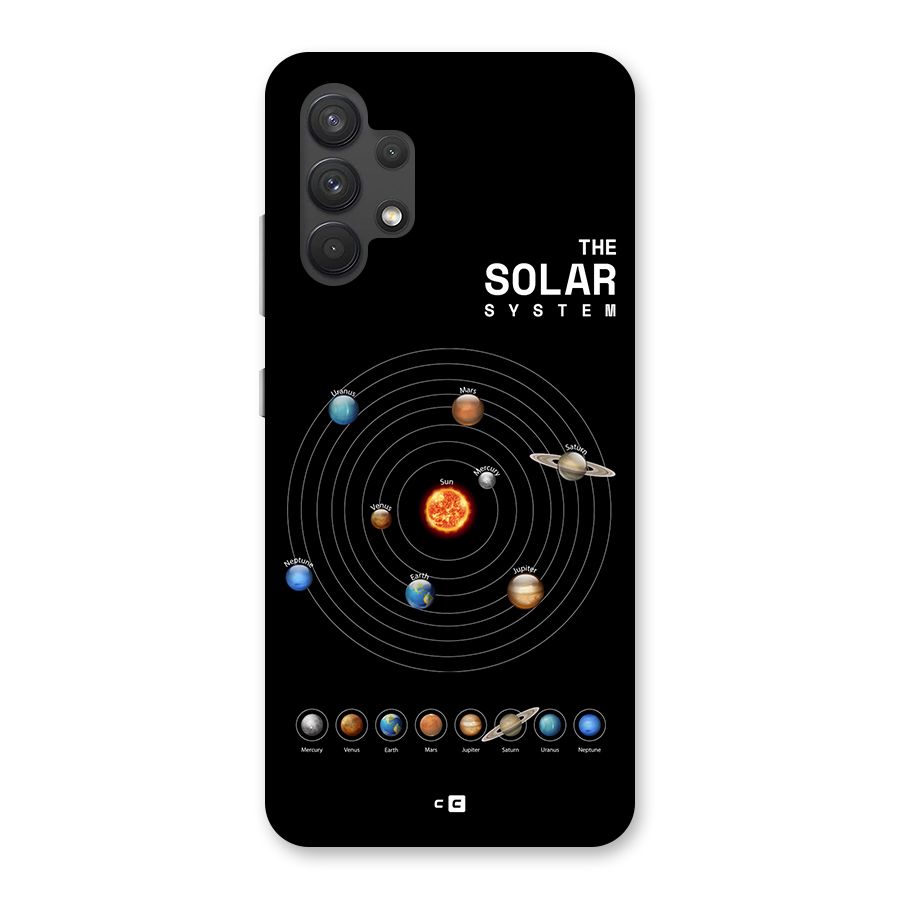 The Solar System Back Case for Galaxy A32