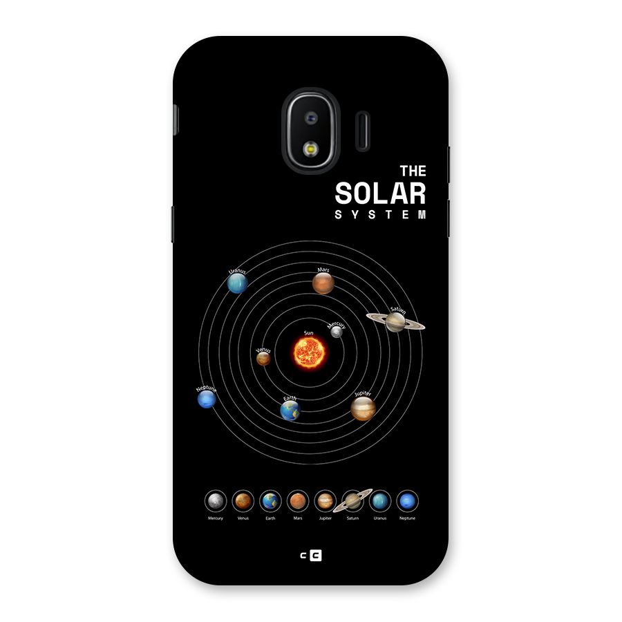 The Solar System Back Case for Galaxy J2 Pro 2018
