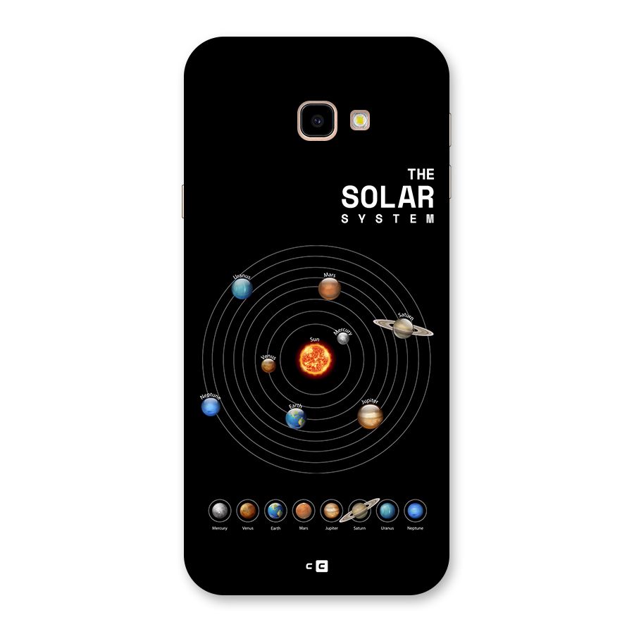 The Solar System Back Case for Galaxy J4 Plus