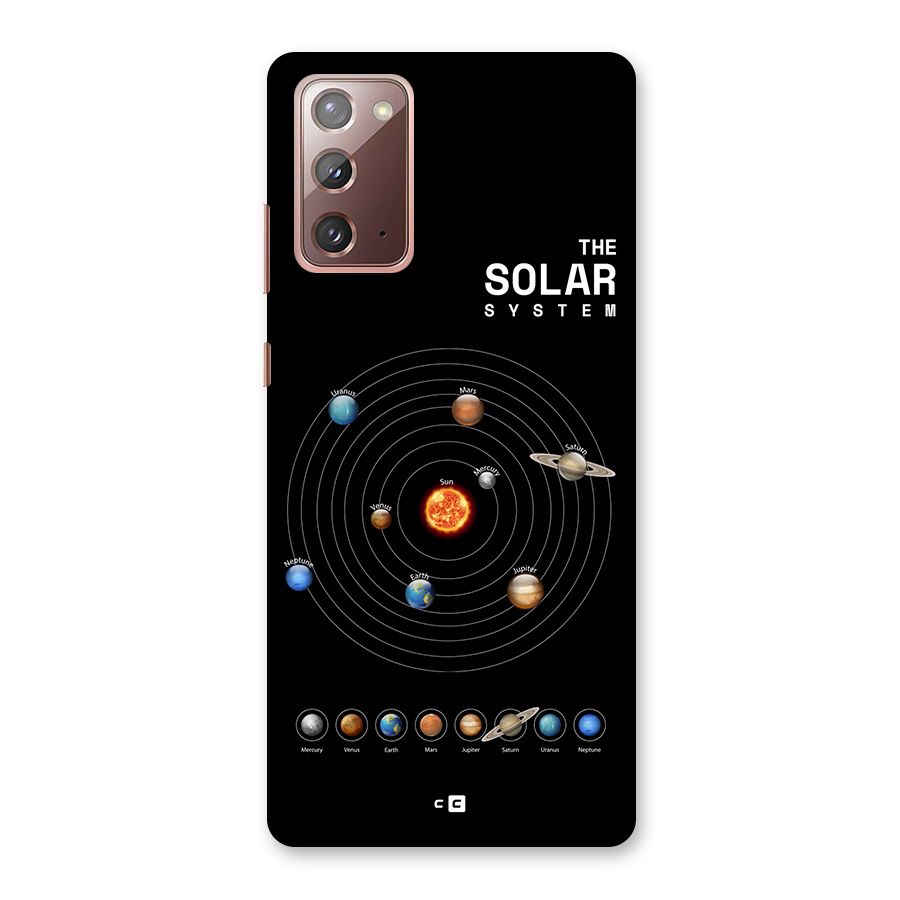 The Solar System Back Case for Galaxy Note 20