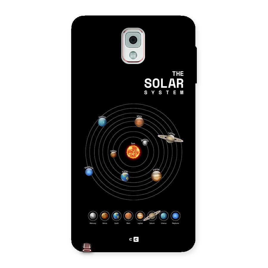 The Solar System Back Case for Galaxy Note 3