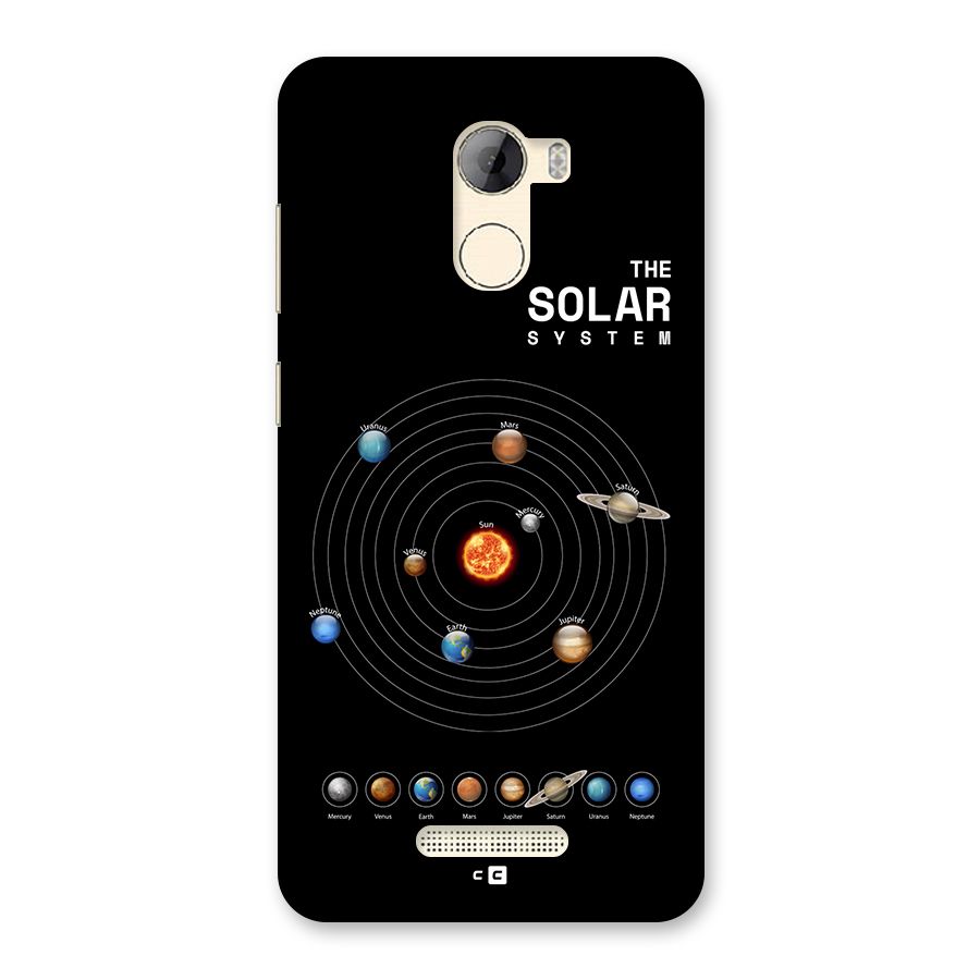 The Solar System Back Case for Gionee A1 LIte