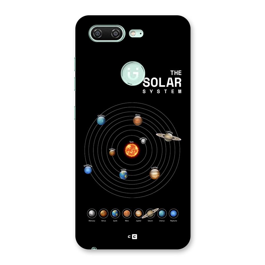 The Solar System Back Case for Gionee S10