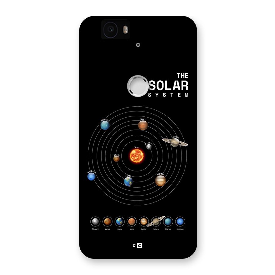 The Solar System Back Case for Google Nexus 6P