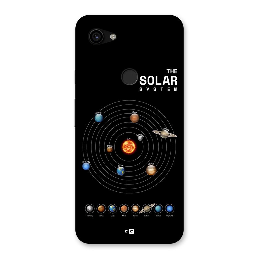 The Solar System Back Case for Google Pixel 3a XL
