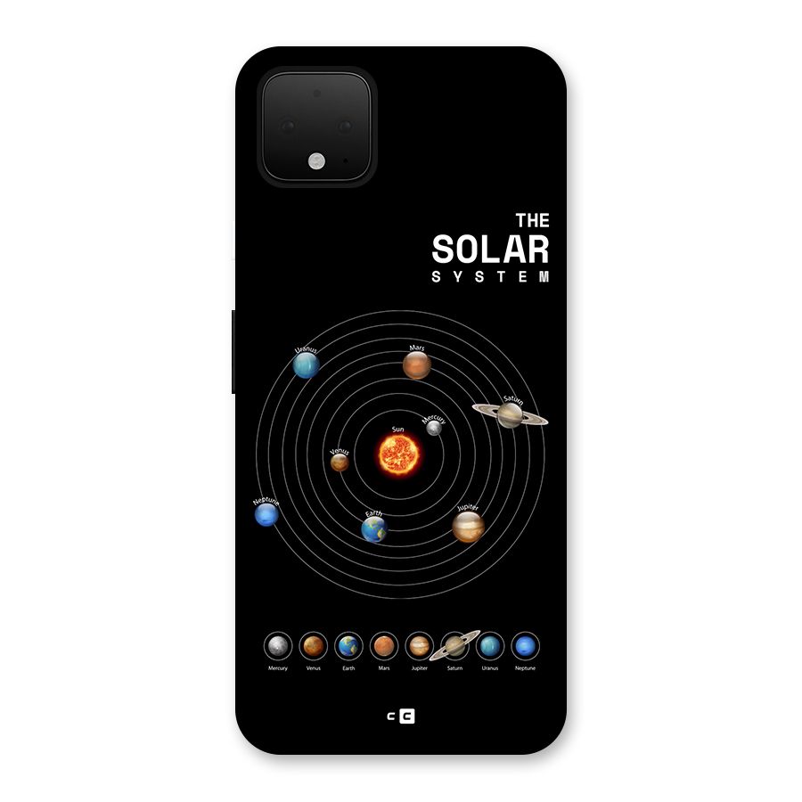 The Solar System Back Case for Google Pixel 4 XL
