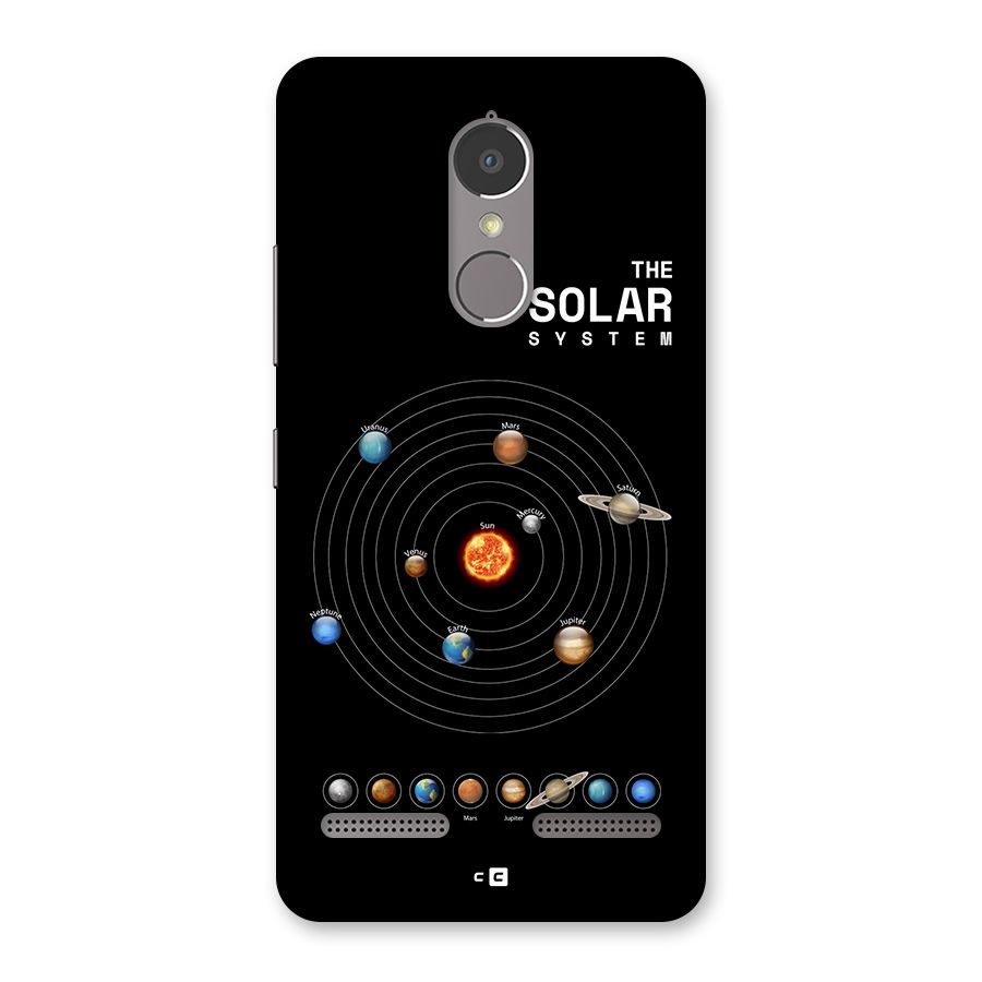 The Solar System Back Case for Lenovo K6