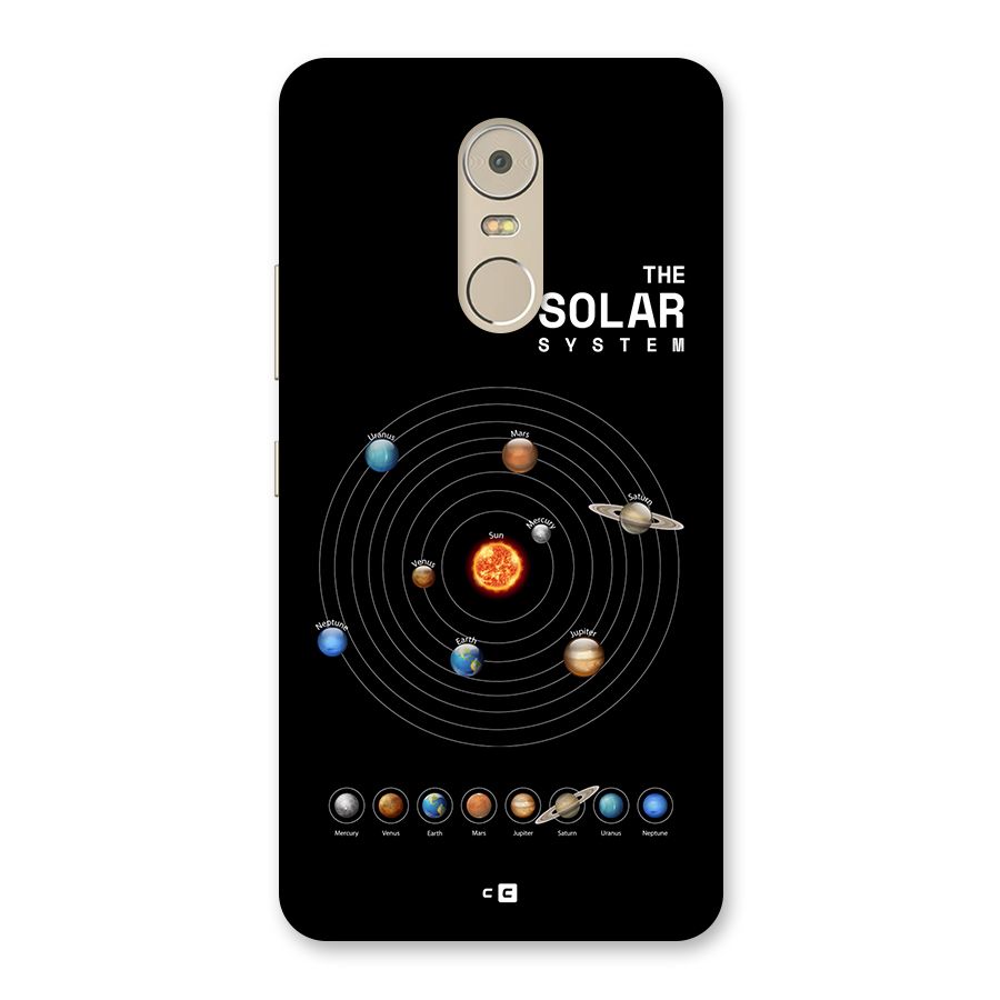 The Solar System Back Case for Lenovo K6 Note