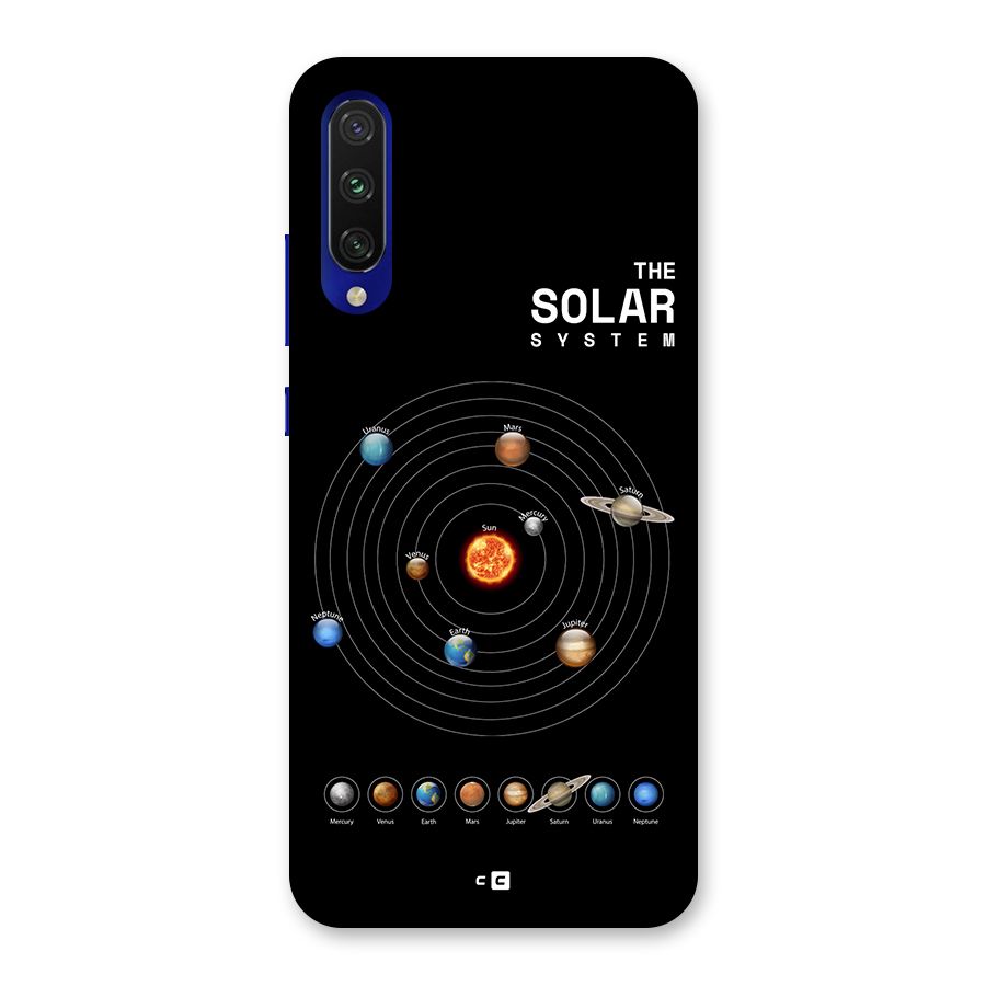 The Solar System Back Case for Mi A3