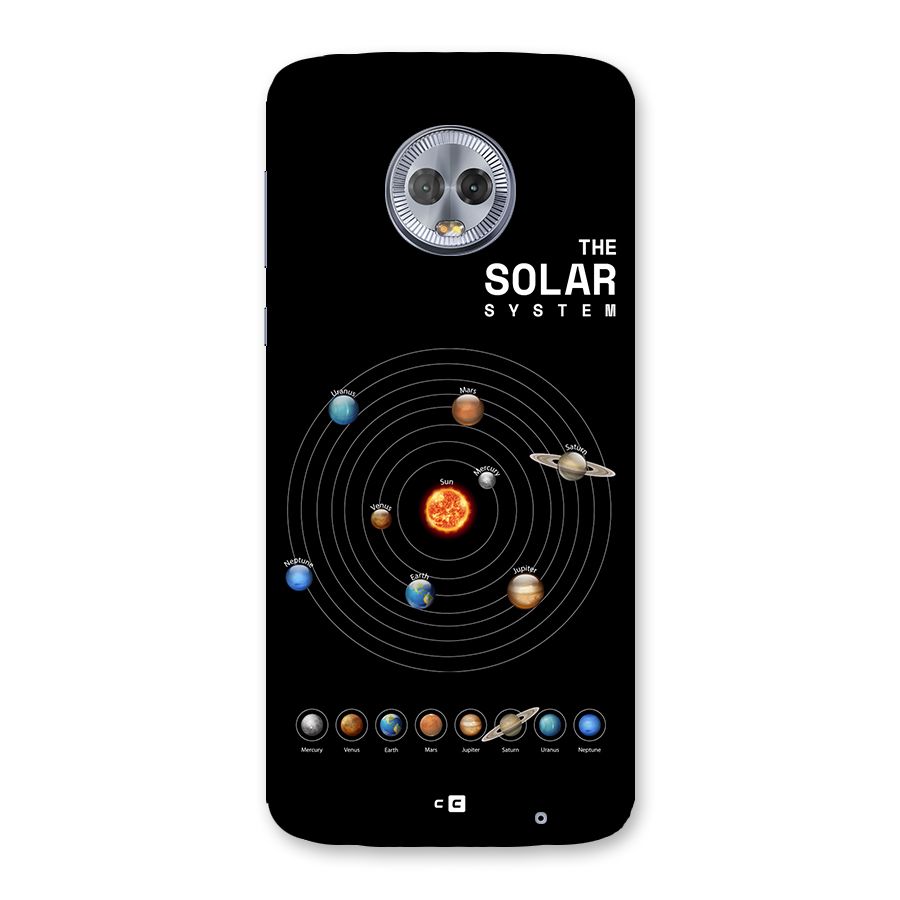 The Solar System Back Case for Moto G6 Plus