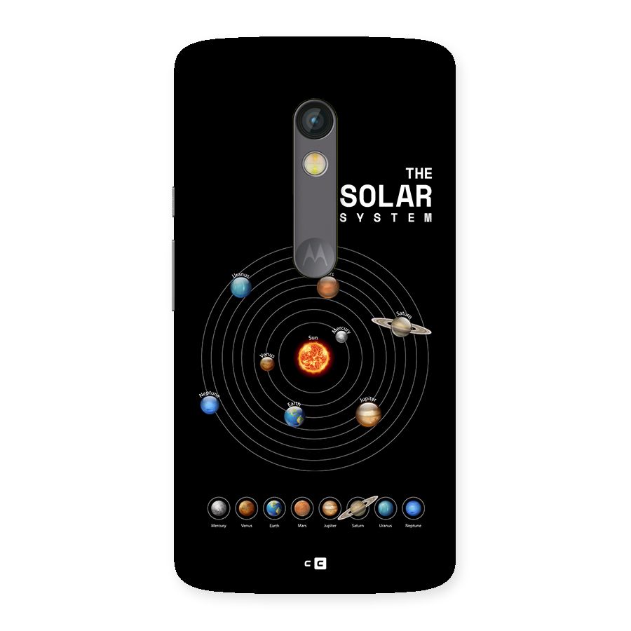 The Solar System Back Case for Moto X Play