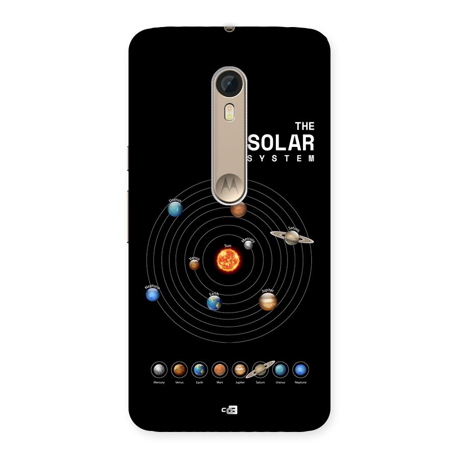 The Solar System Back Case for Moto X Style
