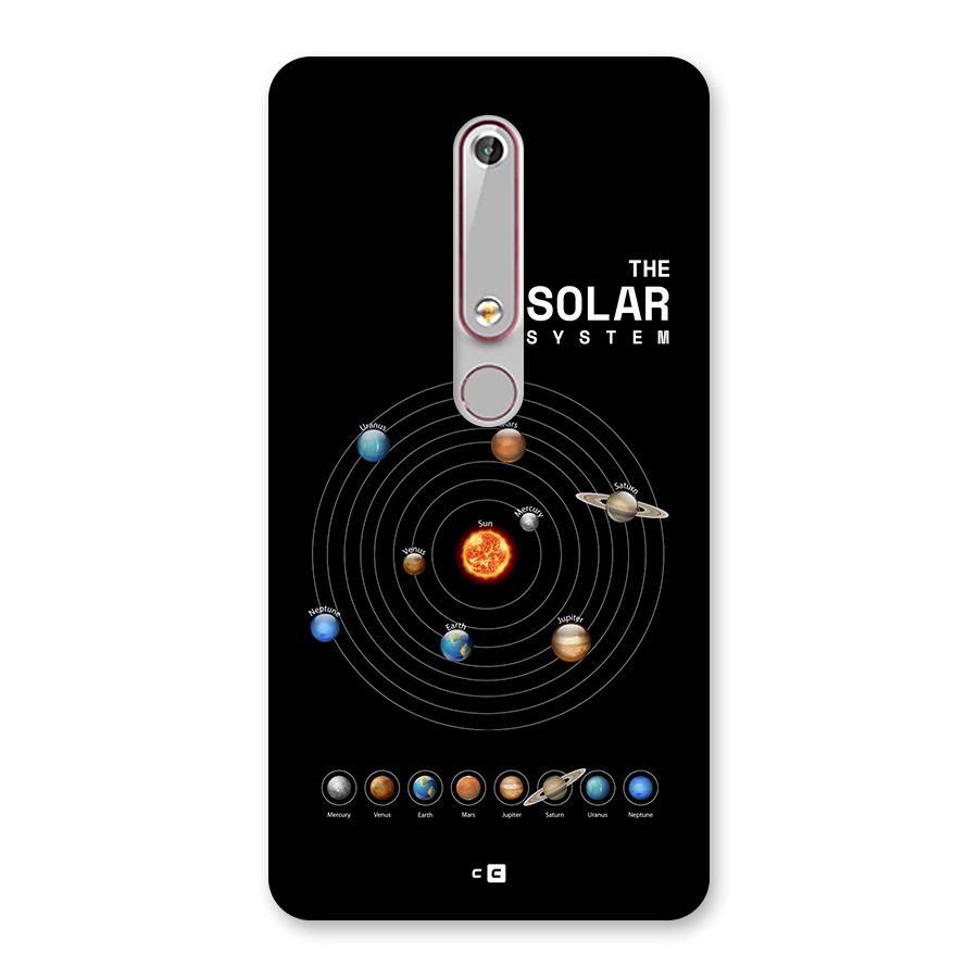 The Solar System Back Case for Nokia 6.1