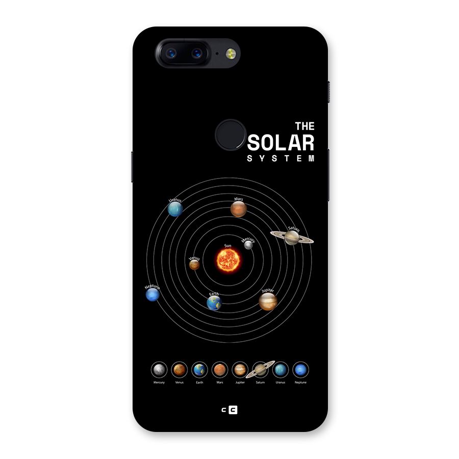 The Solar System Back Case for OnePlus 5T
