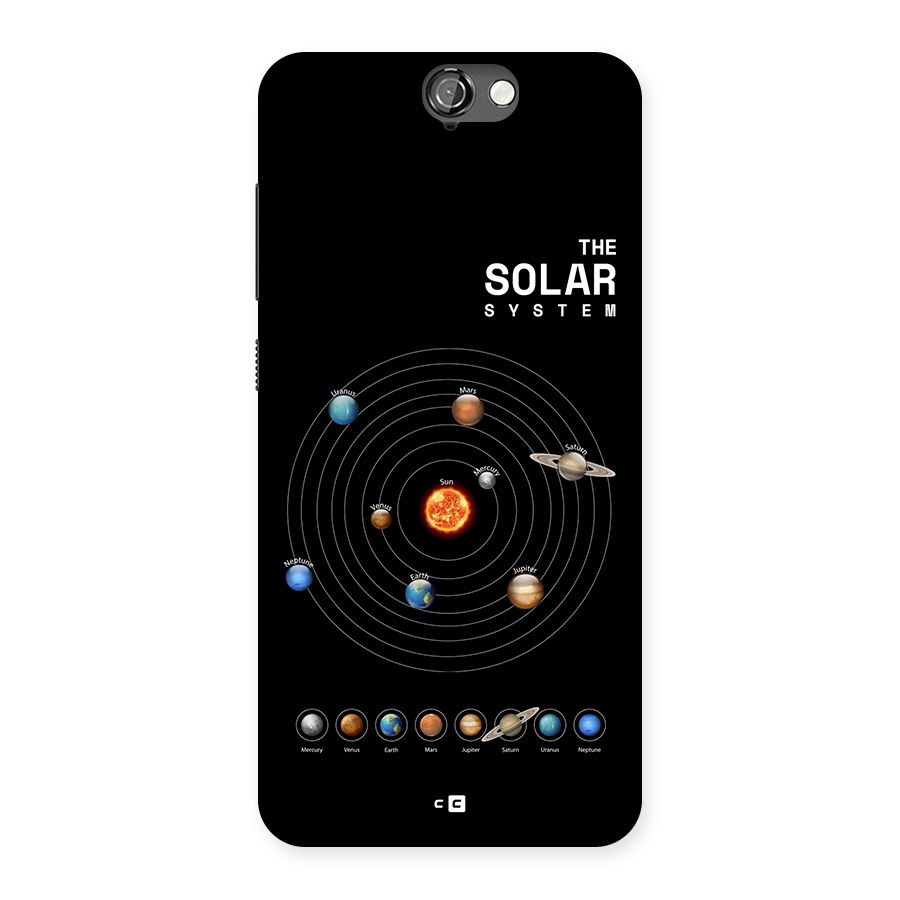 The Solar System Back Case for One A9