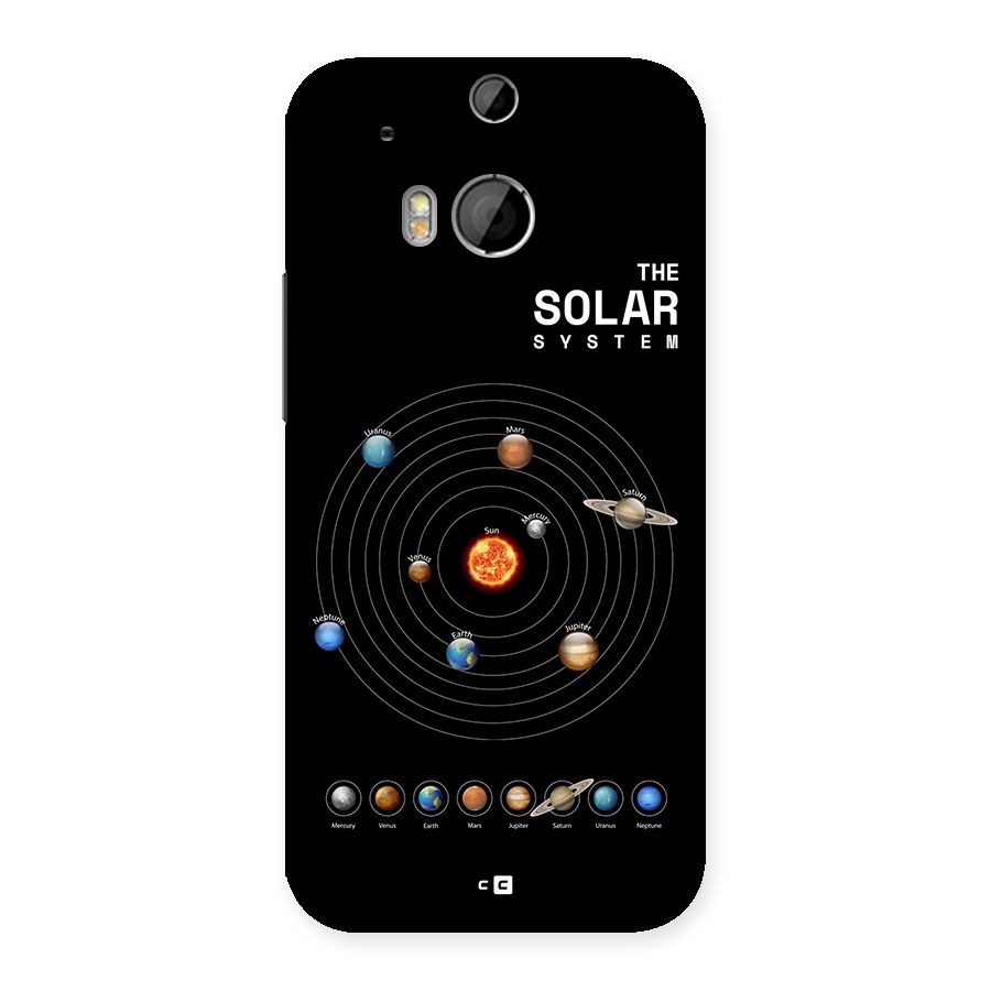 The Solar System Back Case for One M8