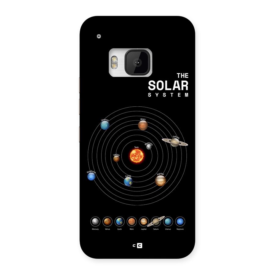 The Solar System Back Case for One M9