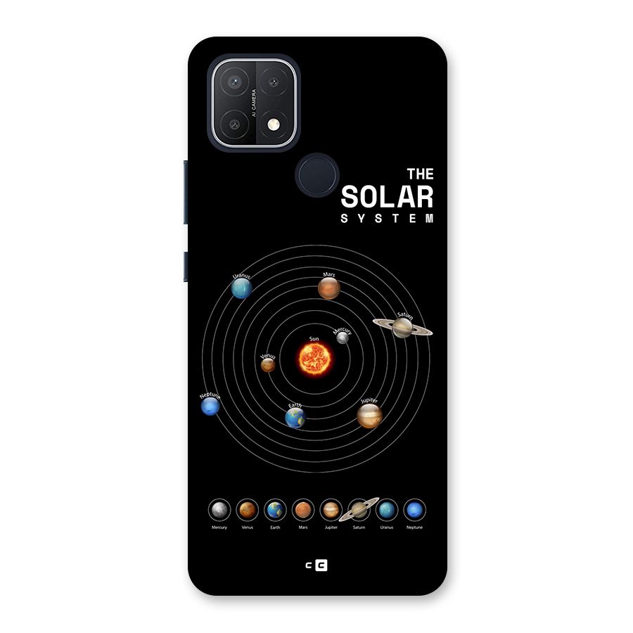 The Solar System Back Case for Oppo A15