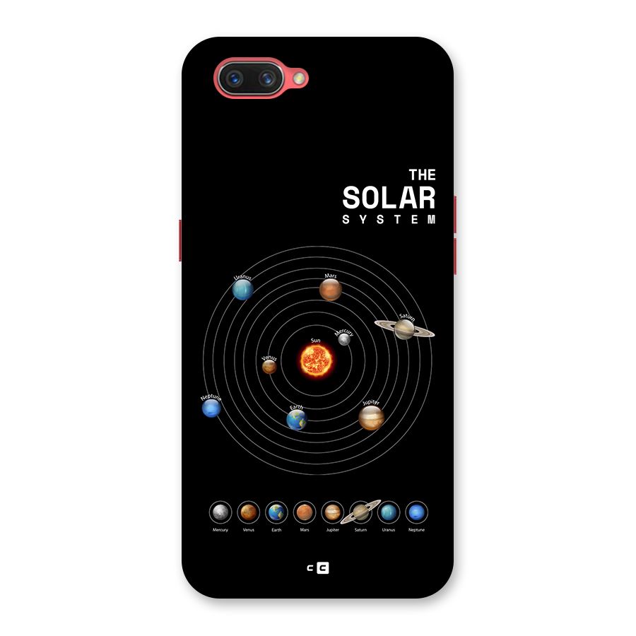 The Solar System Back Case for Oppo A3s