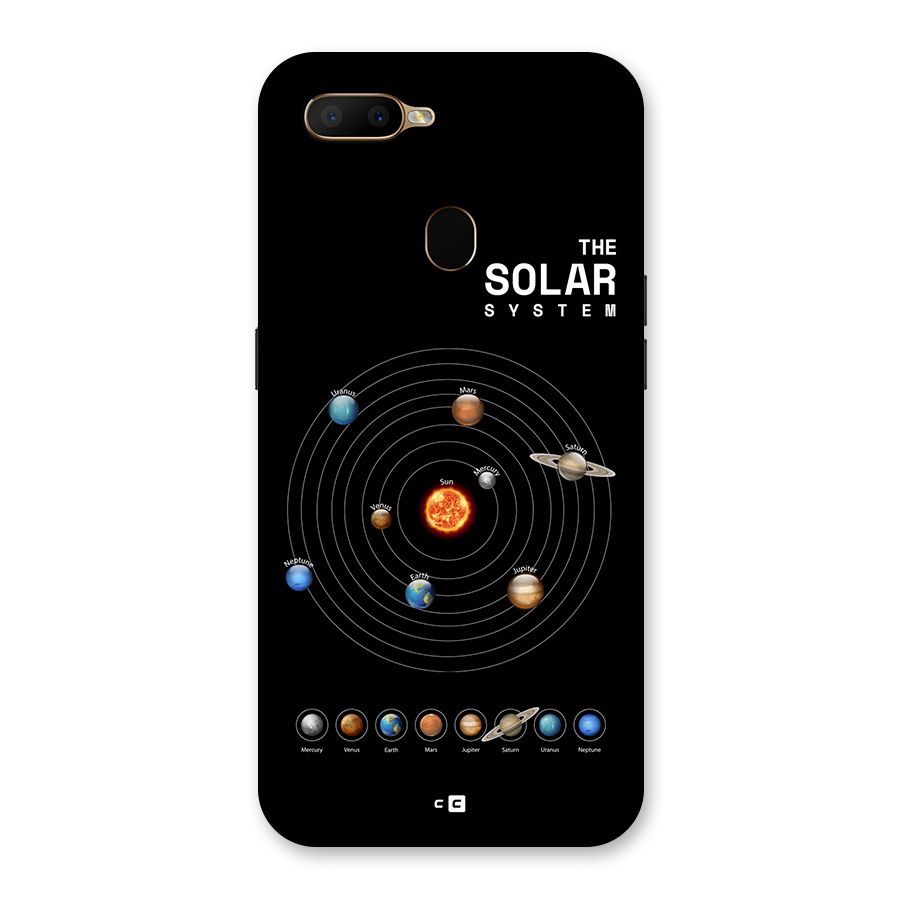 The Solar System Back Case for Oppo A5s