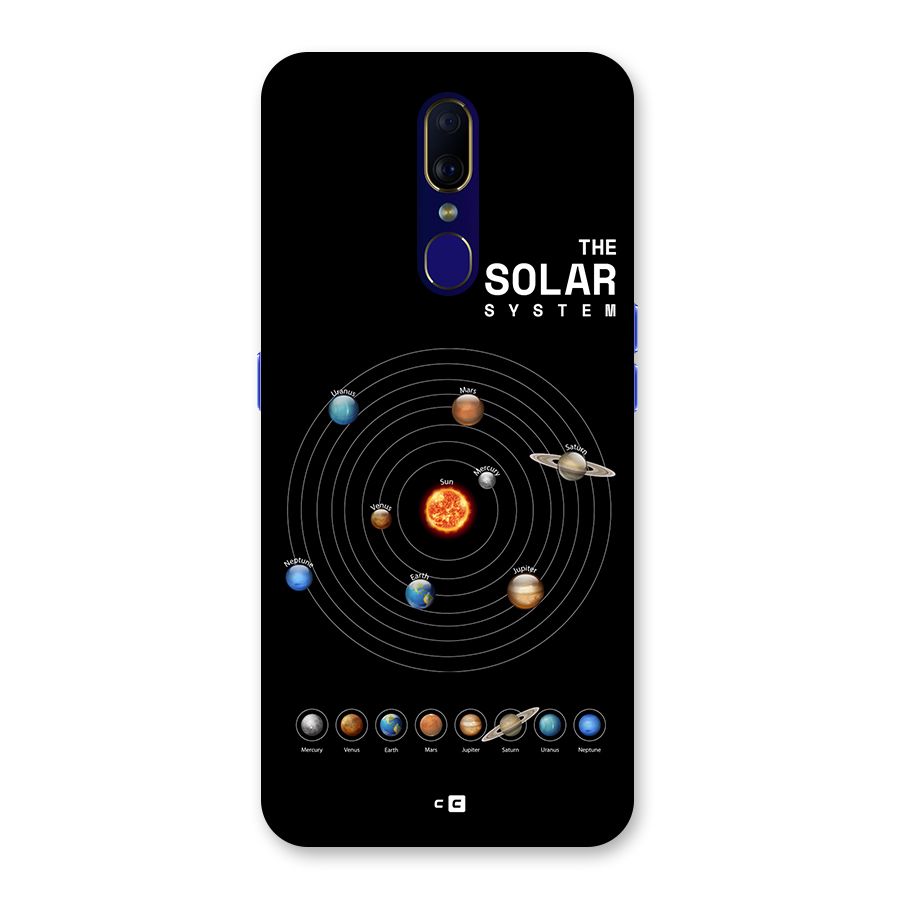 The Solar System Back Case for Oppo A9