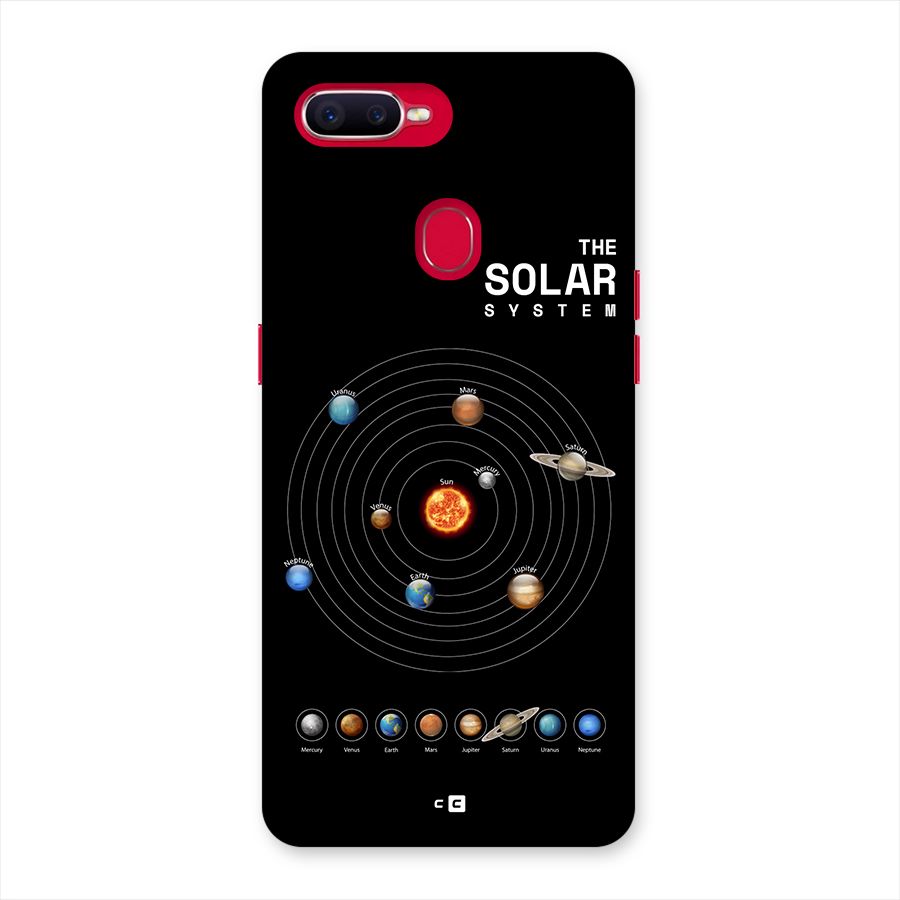 The Solar System Back Case for Oppo F9 Pro