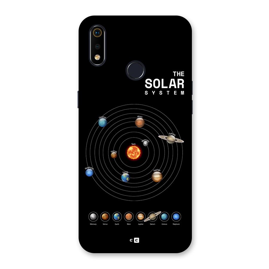 The Solar System Back Case for Realme 3i