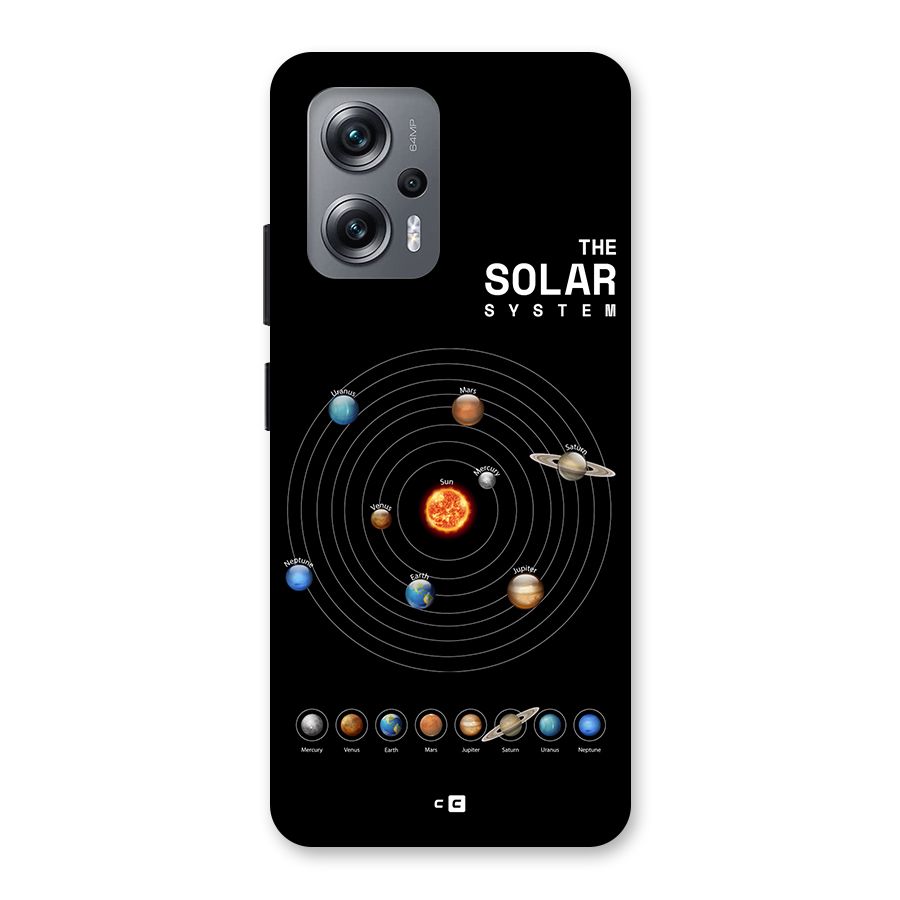 The Solar System Back Case for Redmi K50i