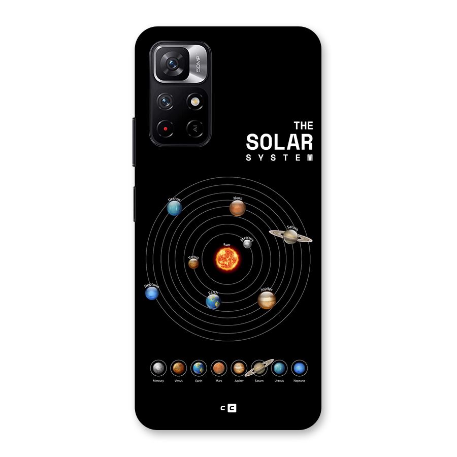 The Solar System Back Case for Redmi Note 11T 5G