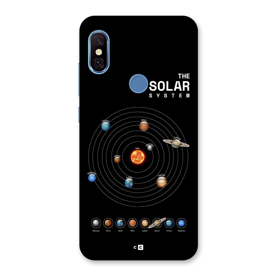 The Solar System Back Case for Redmi Note 6 Pro