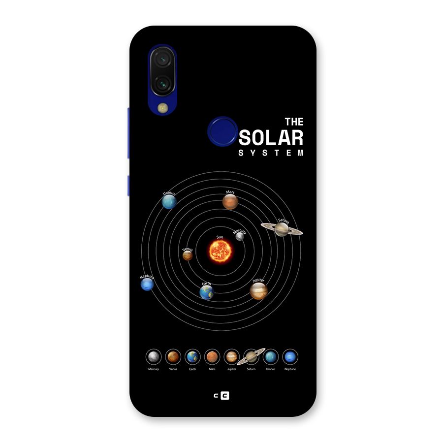 The Solar System Back Case for Redmi Y3