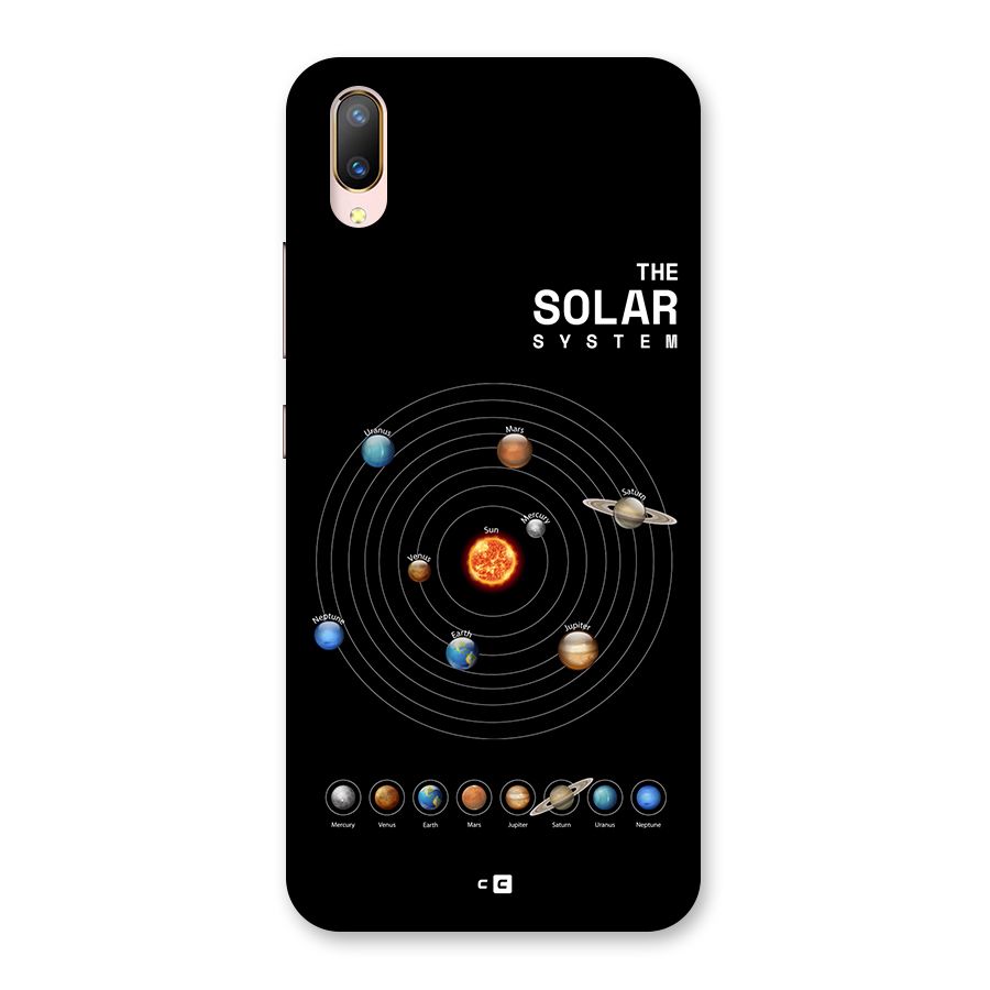 The Solar System Back Case for Vivo V11 Pro