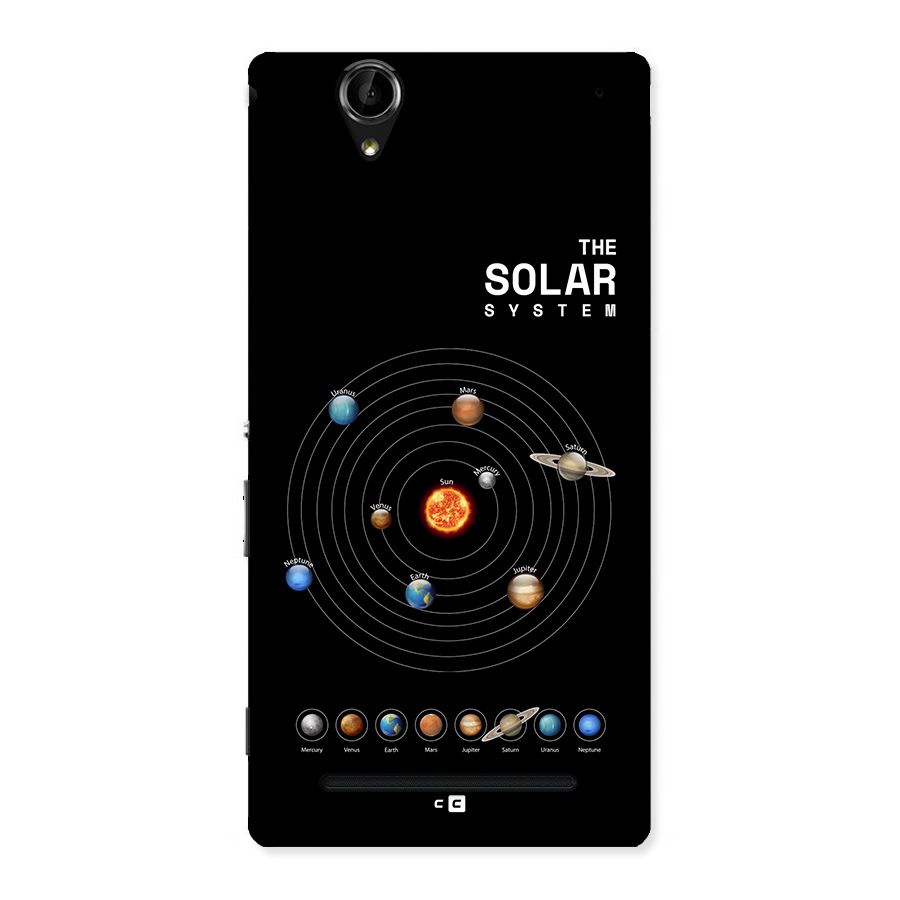 The Solar System Back Case for Xperia T2