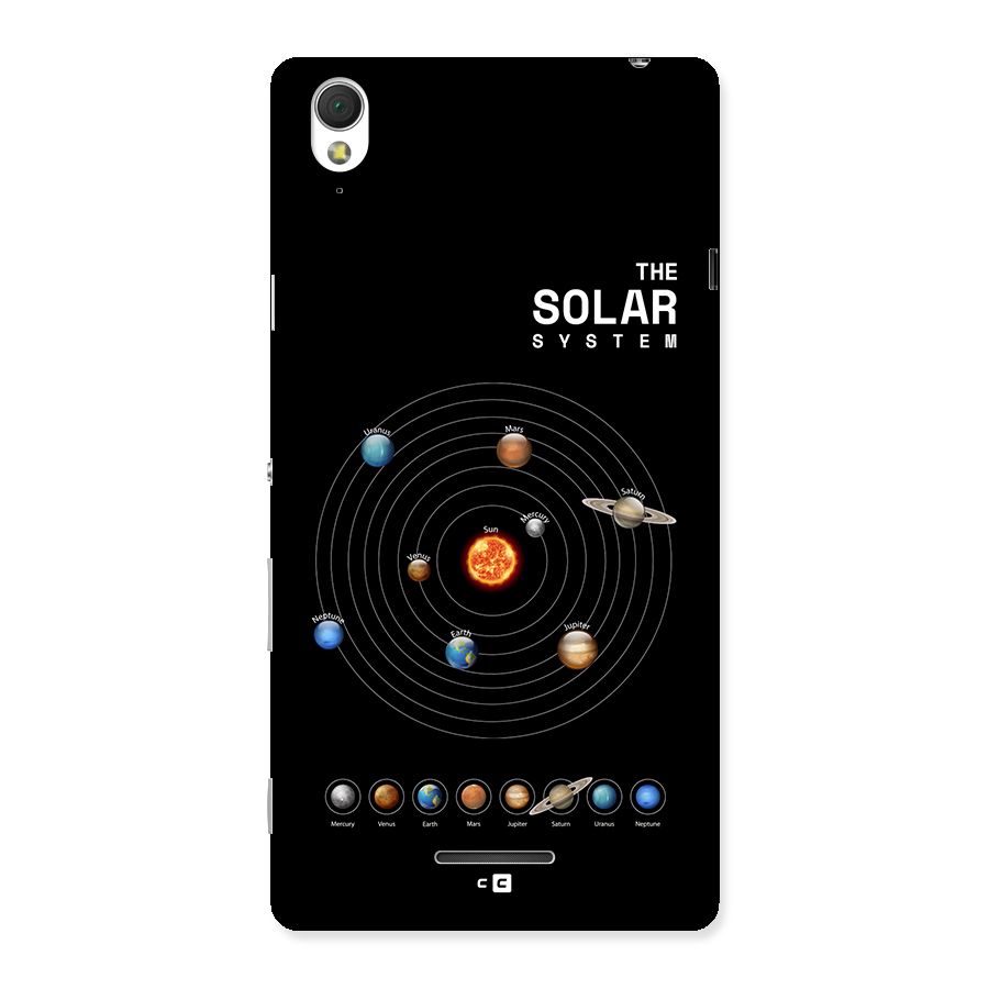 The Solar System Back Case for Xperia T3