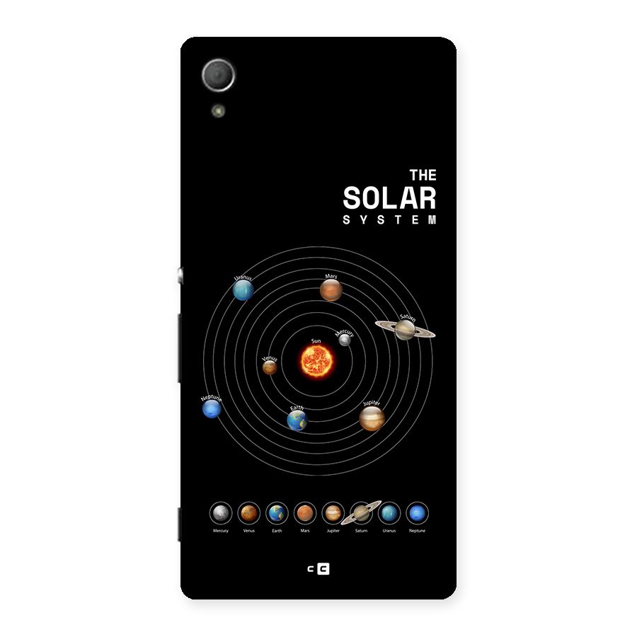 The Solar System Back Case for Xperia Z3 Plus