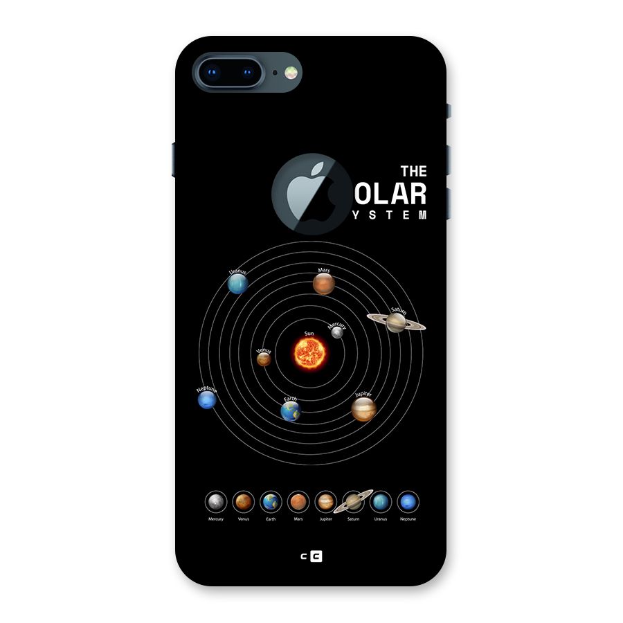 The Solar System Back Case for iPhone 7 Plus Logo Cut