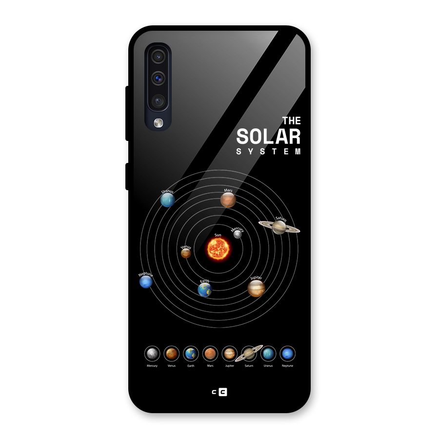 The Solar System Glass Back Case for Galaxy A50s
