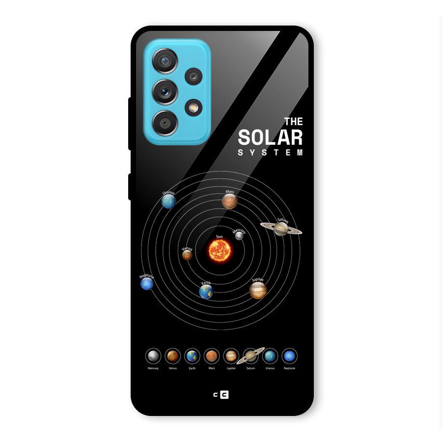 The Solar System Glass Back Case for Galaxy A52