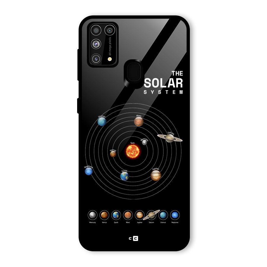 The Solar System Glass Back Case for Galaxy F41
