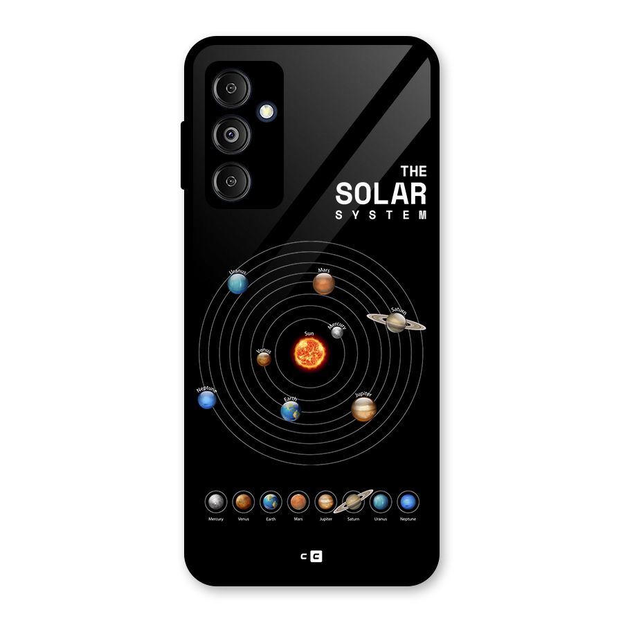 The Solar System Glass Back Case for Galaxy M14 5G