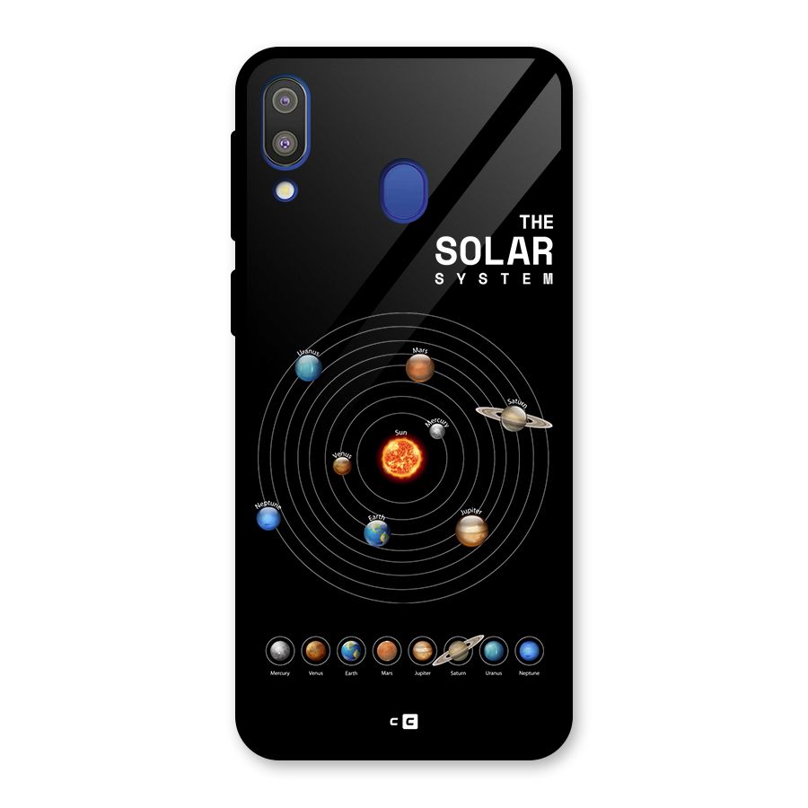 The Solar System Glass Back Case for Galaxy M20
