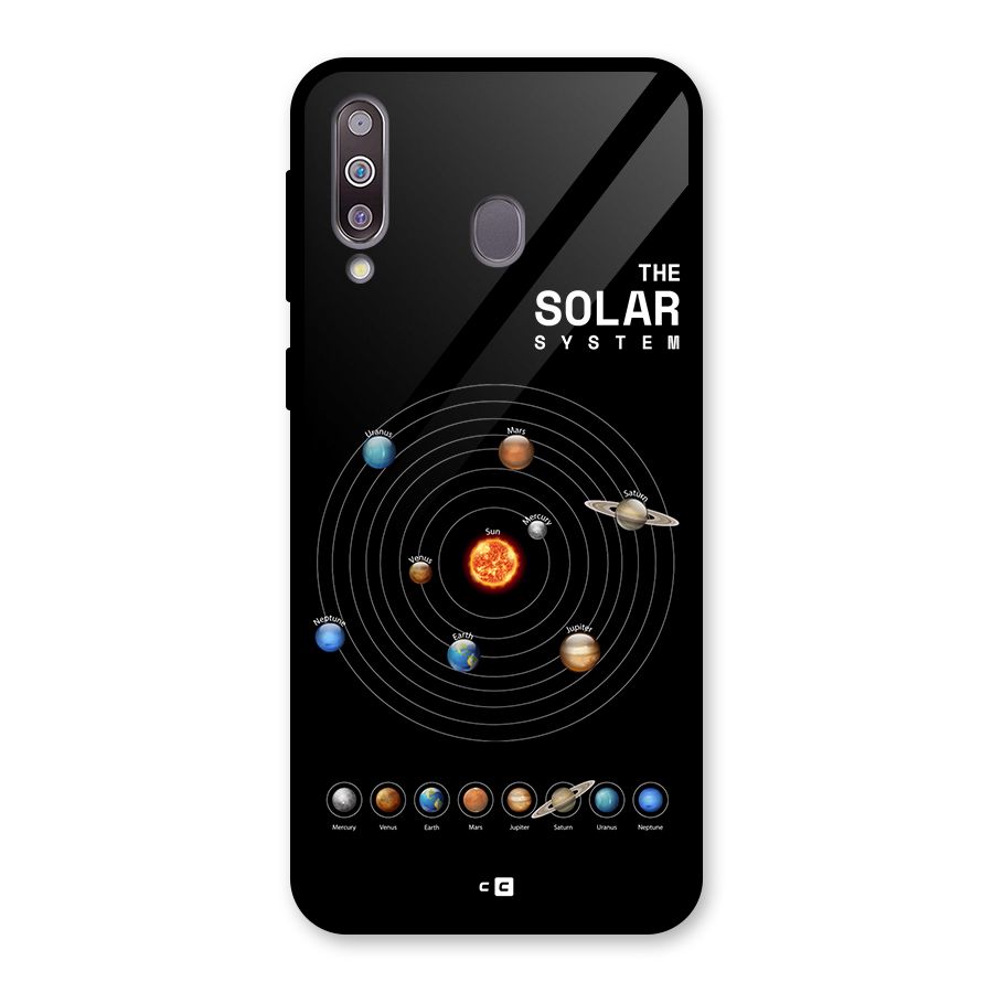 The Solar System Glass Back Case for Galaxy M30